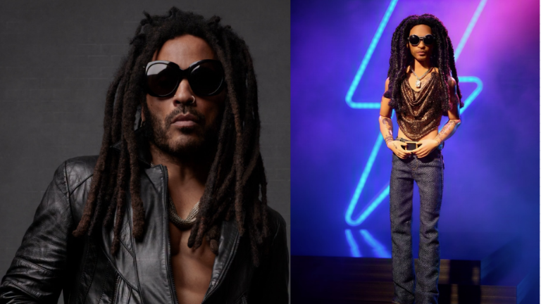 Lenny Kravitz se convierte en Ken.