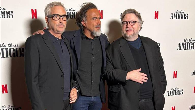 Alfonso Cuarón, Alejandro González Iñárritu y Guillermo del Toro.