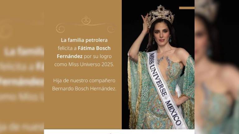 Petróleos Mexicanos niega tener vínculos con empresarios relacionados con Miss Universo.
