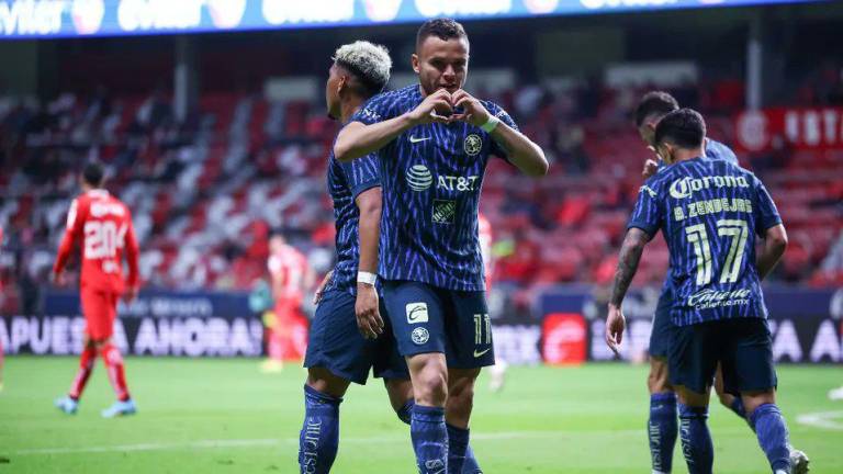 América bailó a Toluca y alcanzó el liderato de Copa por México