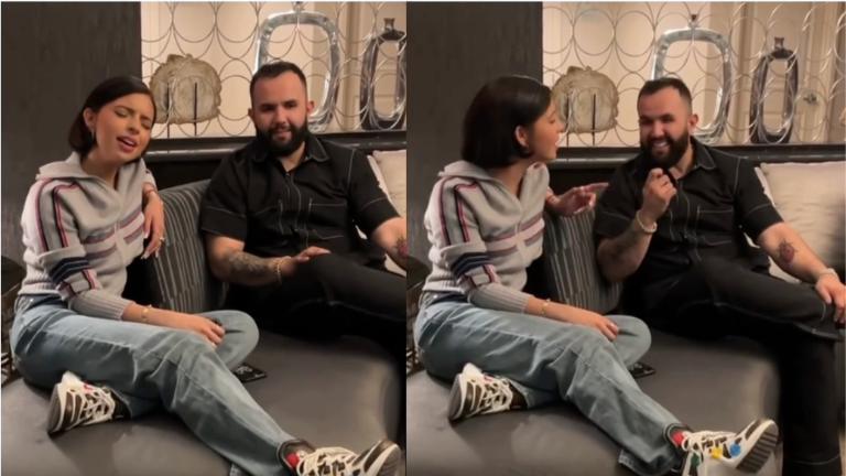 Ángela Aguilar y Carín León.