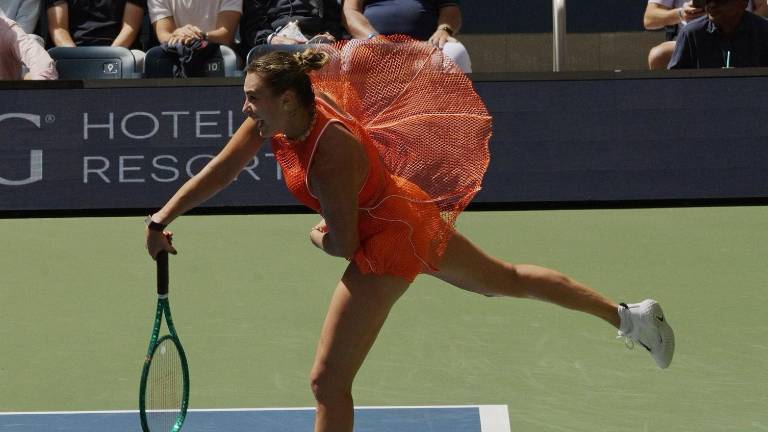 Aryna Sabalenka tuvo un debut contundente en el US Open.