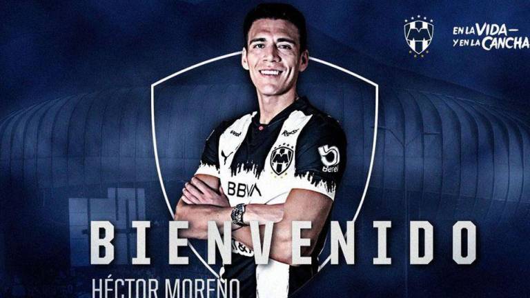 Héctor Moreno es el refuerzo “bomba” del Monterrey.