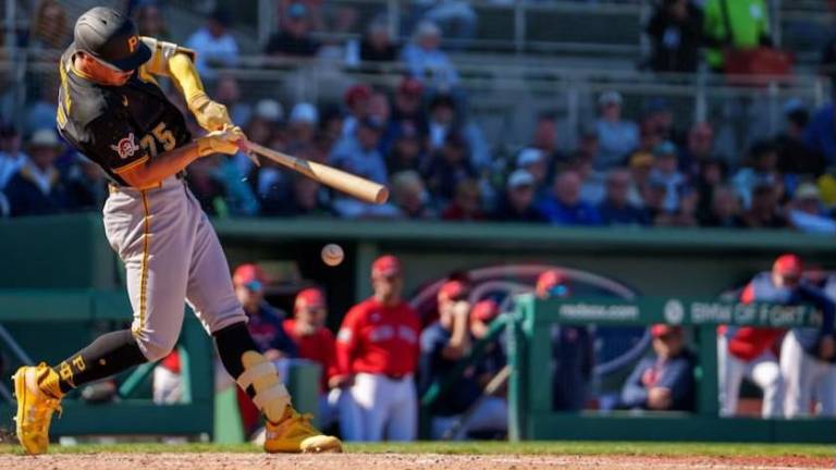 Konnor Griffin detonó par de jonrones en el triunfo de los Piratas sobre los Medias Rojas.