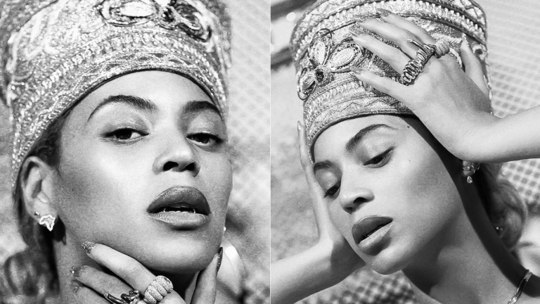 Beyoncé se expone en un museo como Nefertiti.