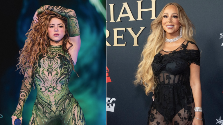 Shakira y Mariah Carey.