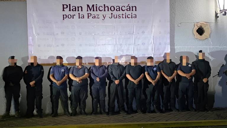 Los 11 elementos fueron puestos a disposición de la Fiscalía General del Estado (FGE).