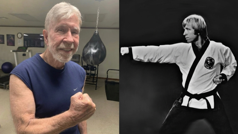 Antes que actor, Chuck Norris fue un destacado campeón de artes marciales.