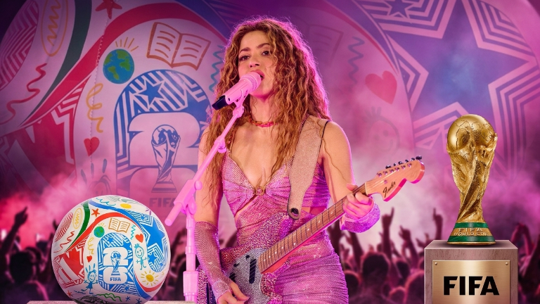 Shakira de nuevo tendrá otro tema oficial de un Mundial de futbol.