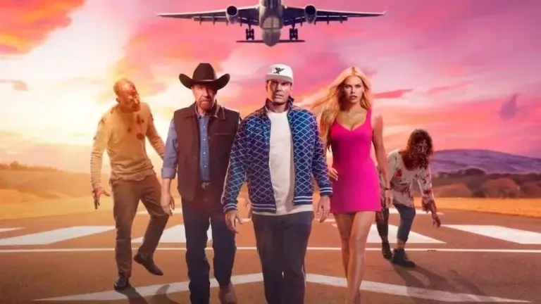 Chuck Norris grabó escenas para la película “Zombie Plane”.