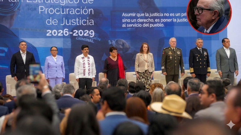 Rocha respalda plan de justicia 2026-2029 de Ernestina Godoy.