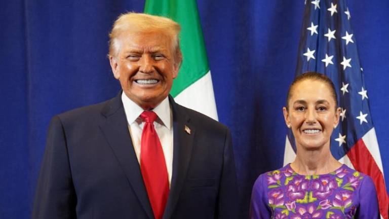 Trump insistió en que Sheinbaum muestra temor frente a dichos grupos delictivos.