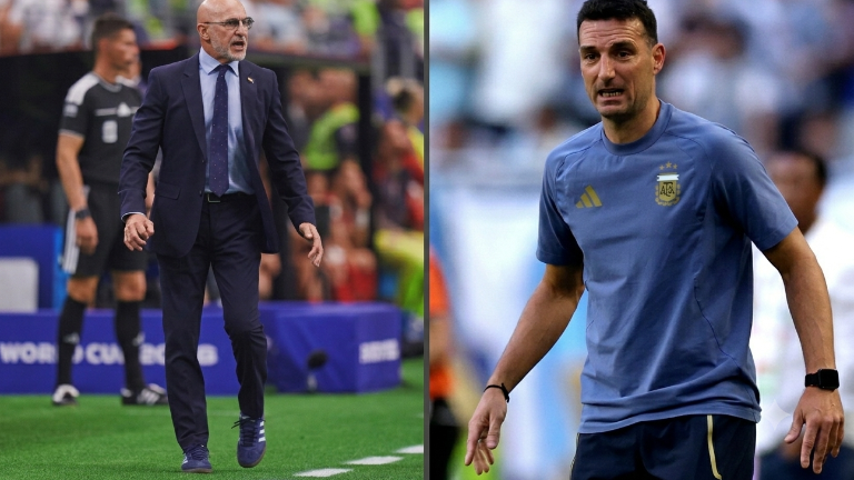 Los técnicos de Argentina y España compartirán el escenario más importante de sus carreras en la final del Mundial 2026.
