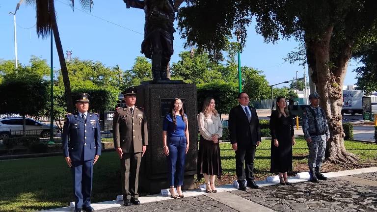 Conmemoración del aniversario luctuoso de Miguel Hidalgo en Culiacán.