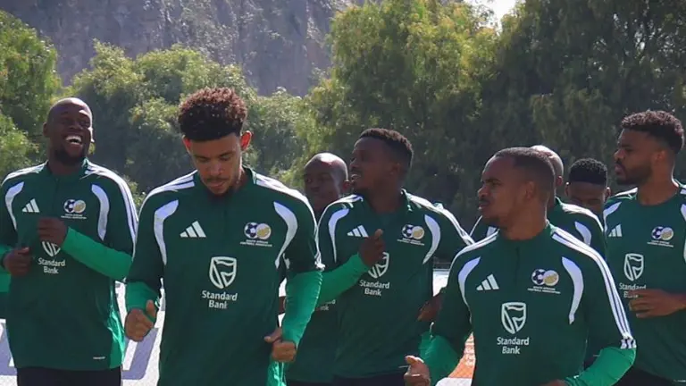 Sudáfrica entrena en Pachuca.