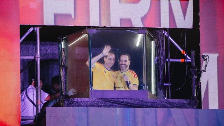 Abelardo de la Espriella, candidato conservador, tiene una ventaja en los resultados preliminares de la elección presidencial de Colombia.