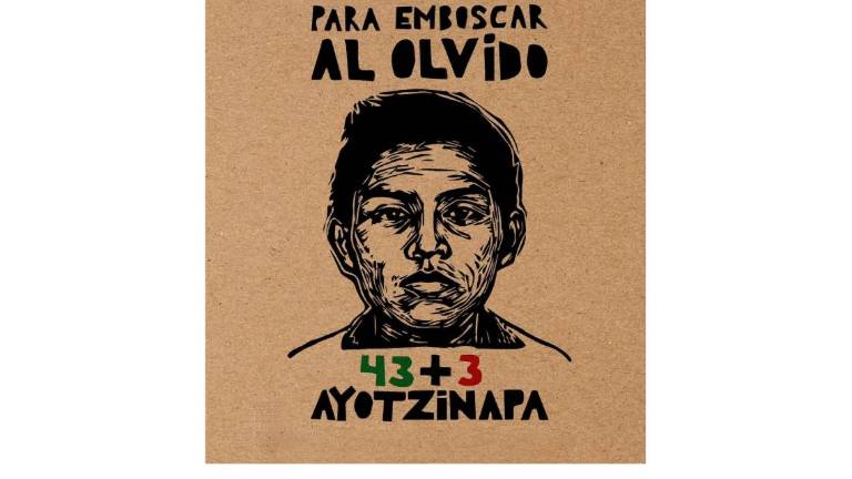 Imagen promocional del proyecto Para emboscar al olvido: 43 + 3 Ayotzinapa.