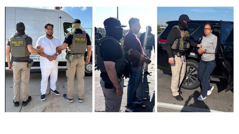 Tres personas fueron devueltas por Estados Unidos a México, las cuales eran buscadas por diferentes delitos.