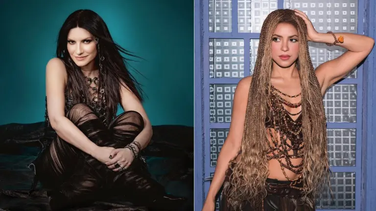 Laura Pausini y Shakira.