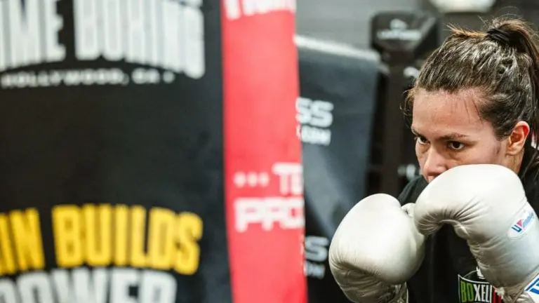 Tamara Cruz a un paso de la élite mundial del boxeo este fin de semana.