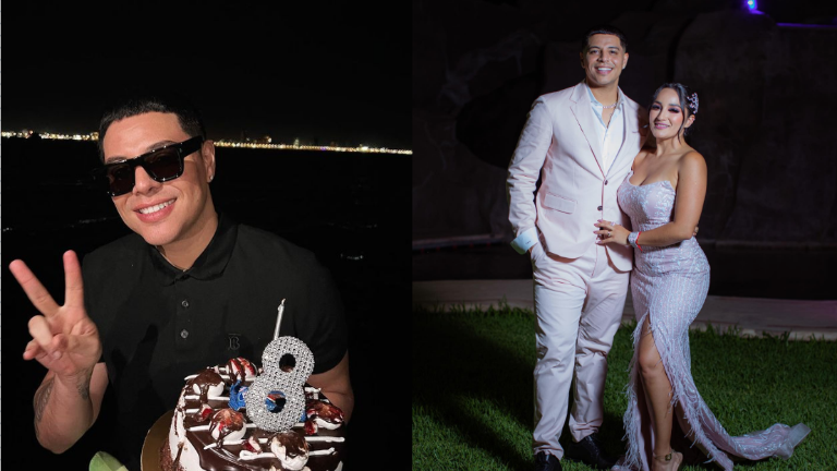 El cantante celebra haber llegado a los 8 millones de seguidores.