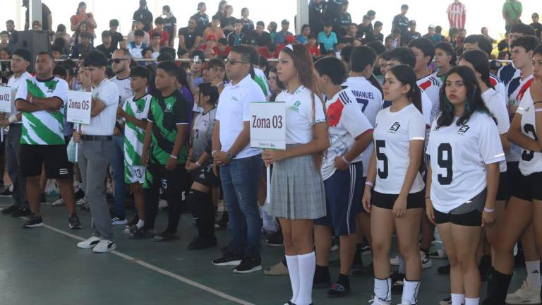 Inauguran Juegos Estatales de Cobaes, en Mazatlán