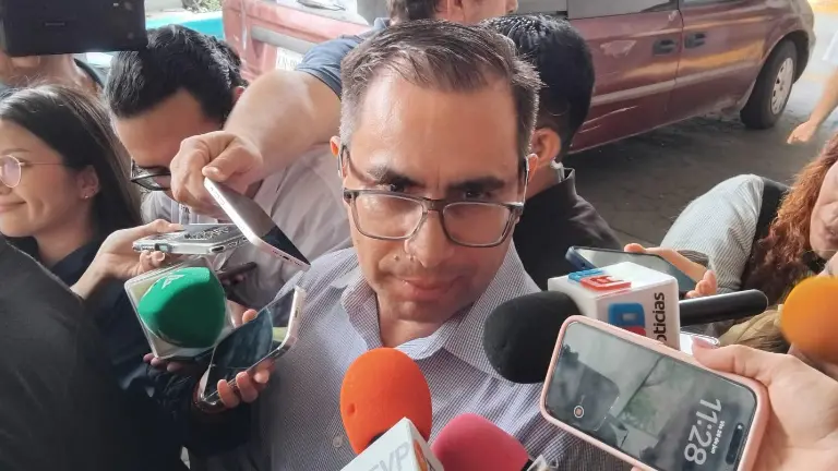 Sinuhé Téllez López, Secretario de Seguridad en Sinaloa, habla de la detención del ex jefe policíaco en Escuinapa.