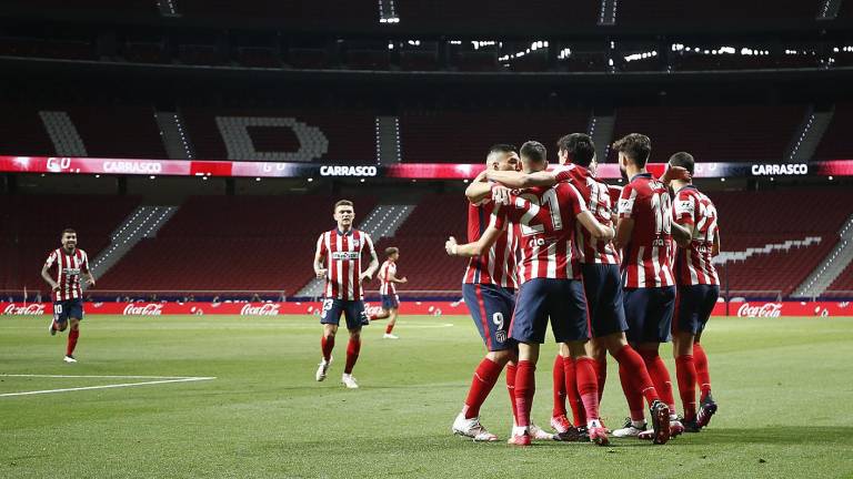 Atlético de Madrid llegará a la última jornada con dos puntos de ventaja en la cima de LaLiga.