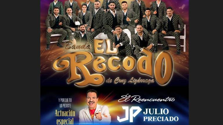 Anuncia El Recodo concierto en Ciudad de México, con Julio Preciado como invitado