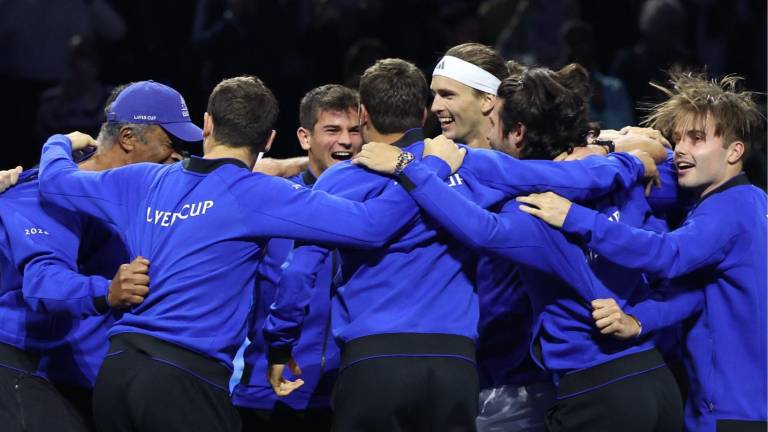 El equipo europeo se quedó con la Laver Cup.