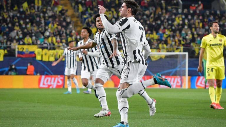 Villarreal y Juventus igualan 1-1 en la Champions