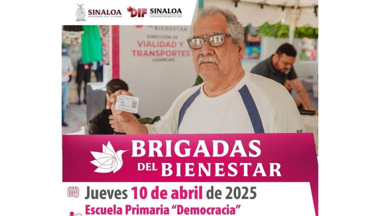 El Gobierno de Mazatlán invita a aprovechar la Brigada del Bienestar este jueves en la colonia Urías.