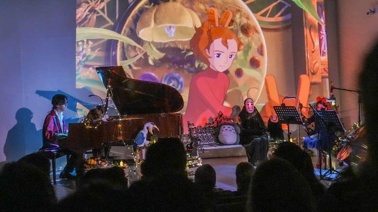 La amistad unió a este grupo de músicos en el Concierto A la Ghibli.