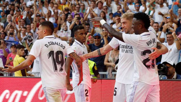 Real Madrid sigue con su paso perfecto en LaLiga.
