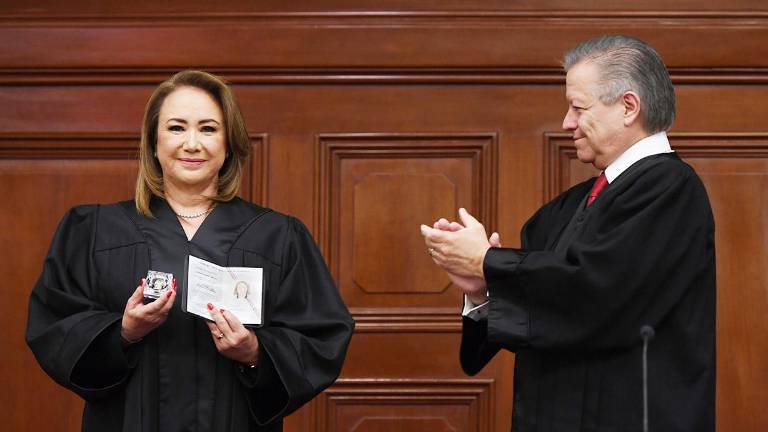 Ceremonia donde Yasmín Esquivel Mossa asumió como Ministra de la Suprema Corte de Justicia de la Nación.