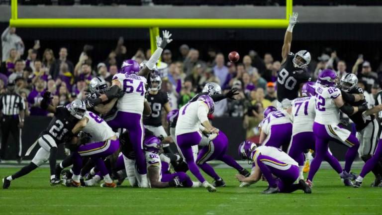 Los Vikings logran extraño récord ante los Raiders