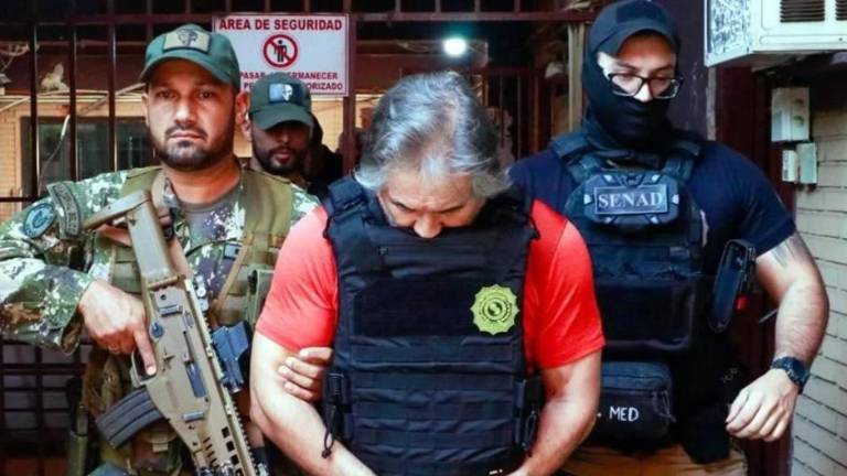 Hernán Bermúdez Requena, ex Secretario de Seguridad Pública de Tabasco, tras su detención.