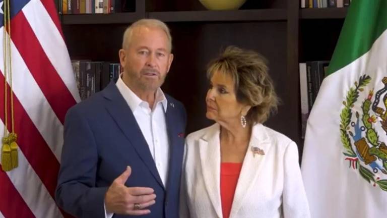 Ron Johnson aseguró que trabajaría junto con la presidenta Claudia Sheinbaum Pardo y su equipo, en materia de seguridad, migración y los temas fronterizos.
