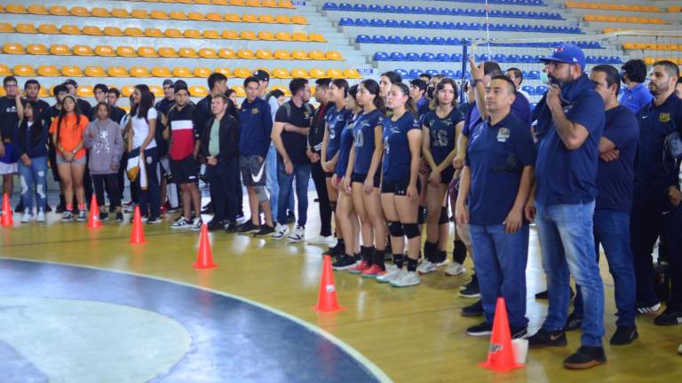 La ceremonia de apertura del torneo se realizó en el Polideportivo “Dr. Jesús Alfredo Cuén Ojeda”.