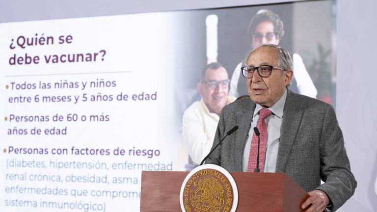 El Secretario de Salud, David Kershenobich, llama a reforzar la vacunación en México.