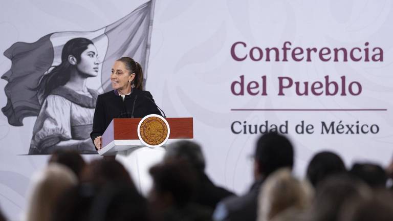 La Presidenta Claudia Sheinbaum Pardo condenó la riña registrada en el Congreso de la Ciudad de México.