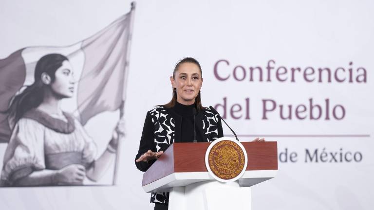 La Presidenta de México Claudia Sheinbaum Pardo afirmó que su Gobierno no tiene información del uso de drones en la frontera.