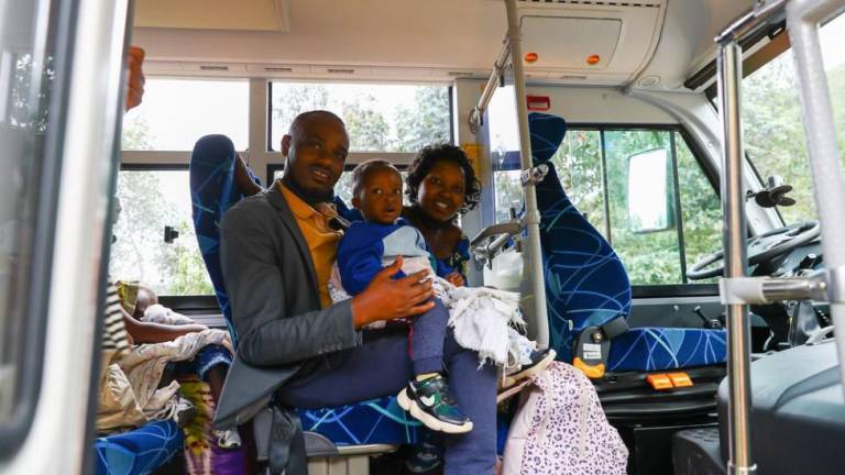 Refugiados en el campamento de Kiziba en Rwanda se preparan para su reasentamiento en Noruega.