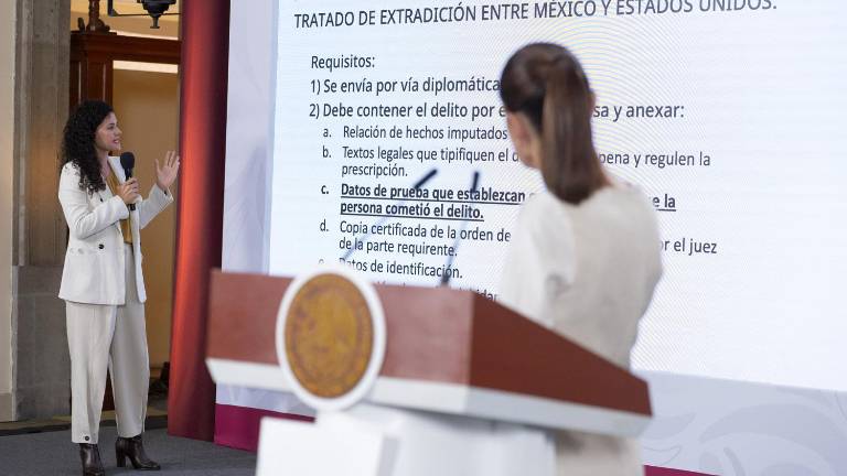 La Presidenta de México Claudia Sheinbuam Pardo habla de la acusación en Estados Unidos contra el Gobernador con licencia de Sinaloa, Rubén Rocha Moya.