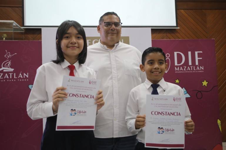 Elige el Sistema DIF a los representantes de la generación 2025 del Cabildo Infantil de Mazatlán