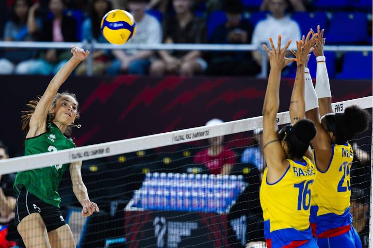 México vence a Colombia en cinco sets y cierra con orgullo el Mundial Femenino de voleibol