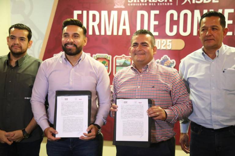 Navolato e Isde unen fuerzas: Firman convenio para impulsar el deporte municipal