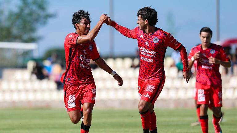 Edson Velázquez (186) fue el autor del gol que le dio un punto a la Armería Sub 21 ante el Léon.