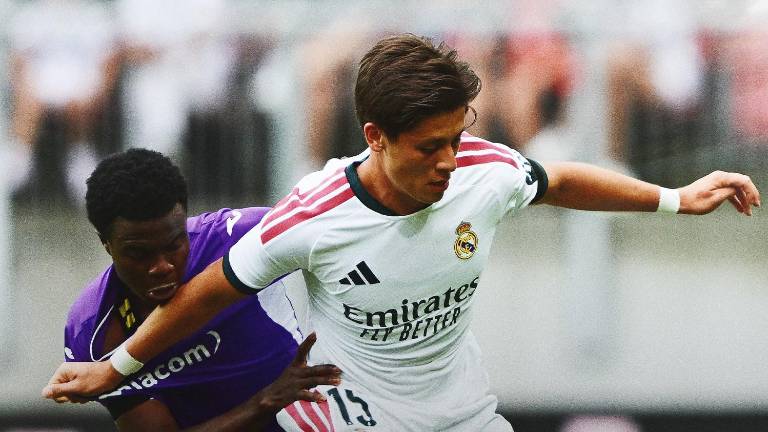 Real Madrid empata a dos con la Fiorentina.