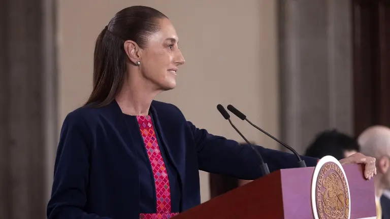 La Presidenta de México Claudia Sheinbaum Pardo habló de los resultados electorales en Colombia.